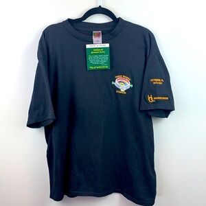 Pittsburgh Steelers Hallowed Ground Tee Shirt Vintage Rare Hard To Find